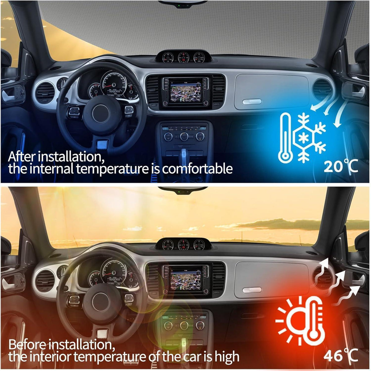 Windschutzscheibenabdeckung Peugeot Boxer, Citroen Jumper, Fiat Ducato