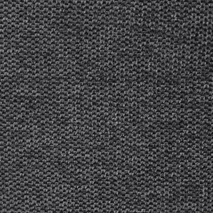 Drehbarer Esszimmerstuhl Dunkelgrau mit Armlehnen & Bouclé