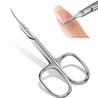 Gebogene Nagelhautschere – Präzisionsspitze für Maniküre & Augenbrauen