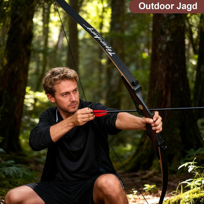 62" Recurvebogen 20-50lbs – Einsteigerbogen für Erwachsene