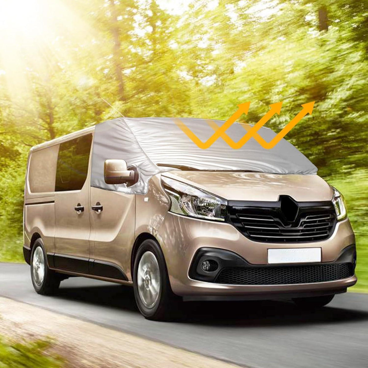 Thermo Frontscheibenabdeckung für Vivaro, Trafic, Talento & NV300