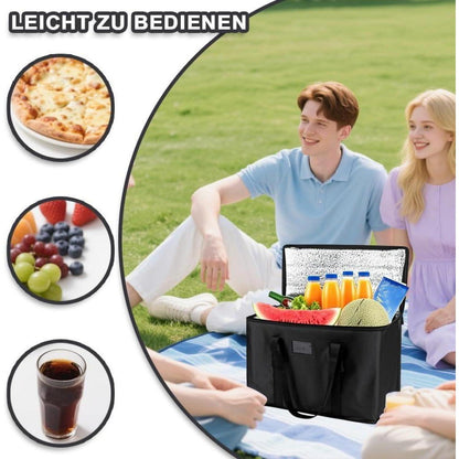 40L Kühltasche – Faltbar & Isolierbar für Picknick, Camping & Reisen