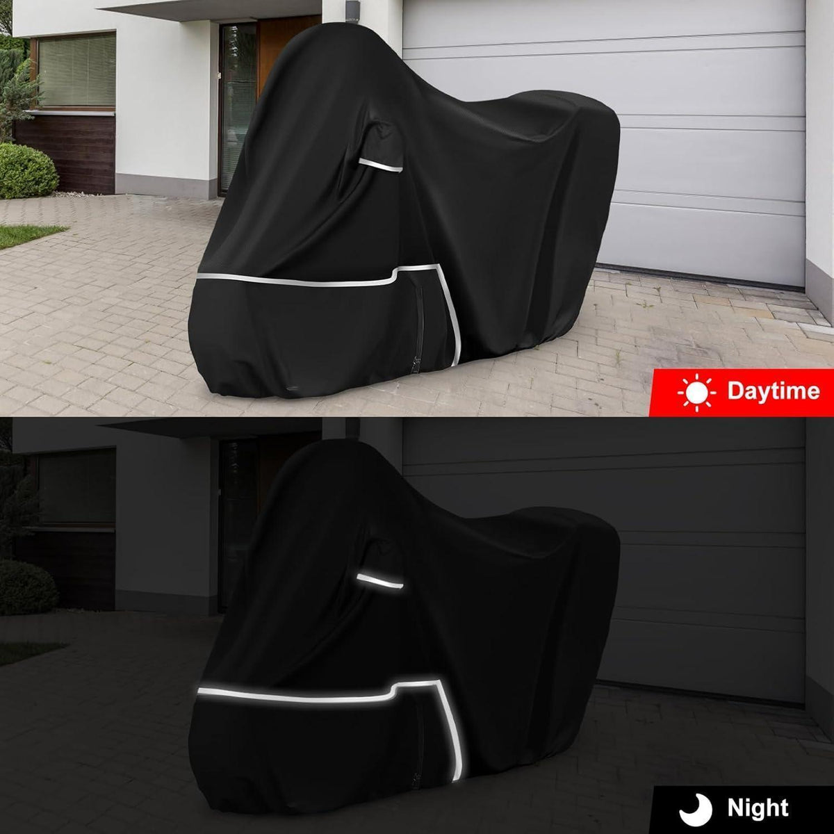 Motorradabdeckung wasserdicht Piaggio MP3 400/500 mit Kofferraum