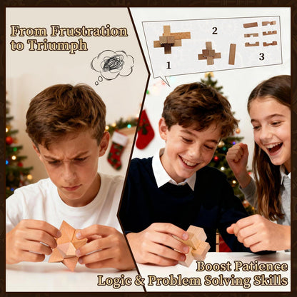 Knobel Adventskalender 2026 – 24 Tage Metall- & Holzpuzzle