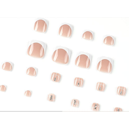 Press On Nägel Set – 24 Stück, Vielfältige Farben & Stile