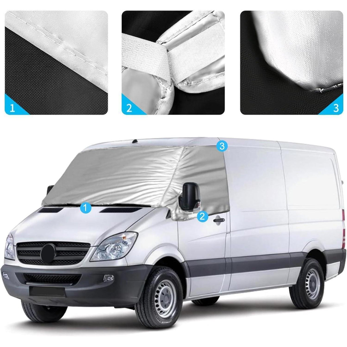 Thermo Frontscheibenabdeckung für Mercedes Sprinter 2006-2018