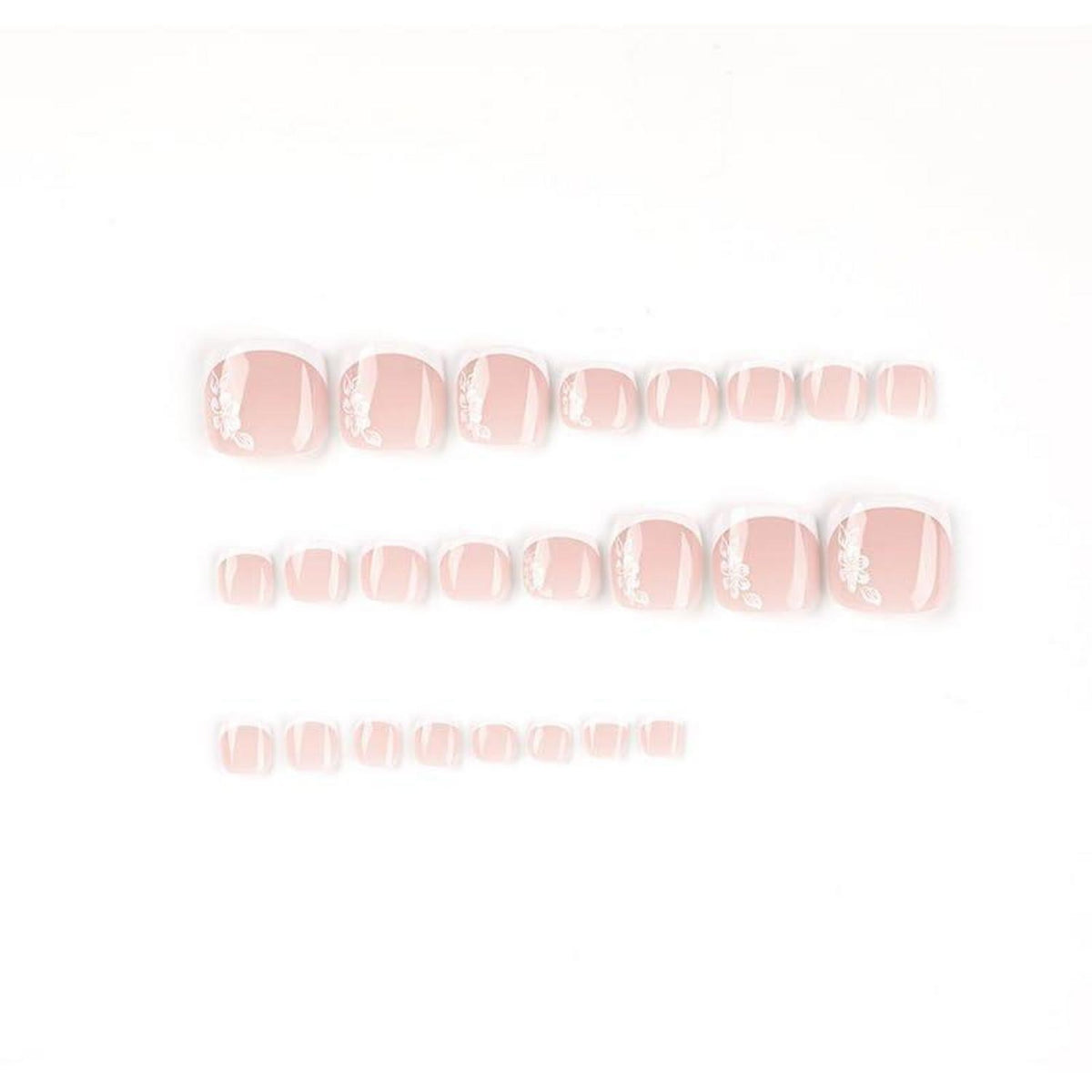 24 Press On Nails – Vielfältige Farben & Stile für DIY Maniküre