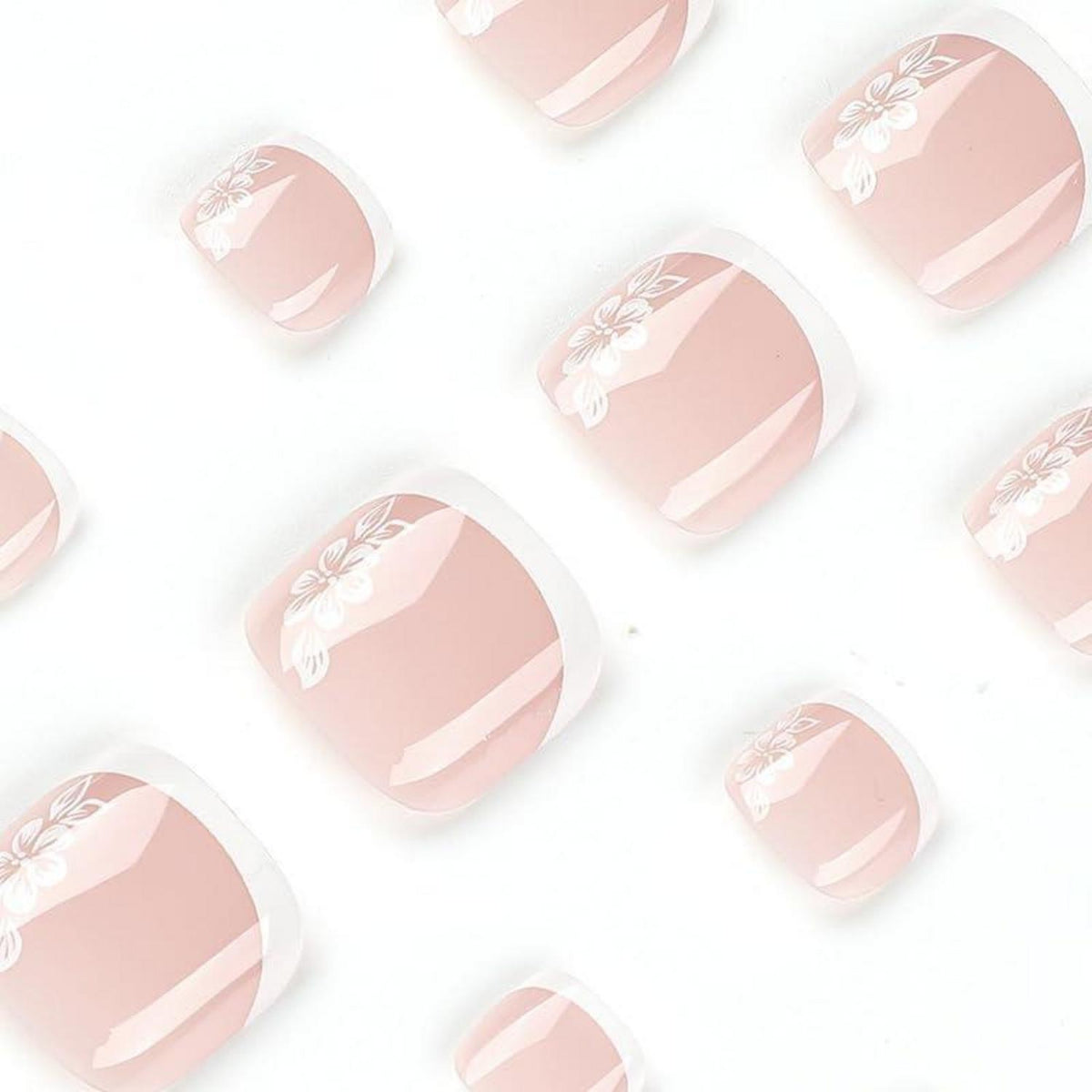 24 Press On Nails – Vielfältige Farben & Stile für DIY Maniküre