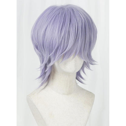 Lange Rosenrot Perücke Damen Anime Cosplay Halloween Kostüm