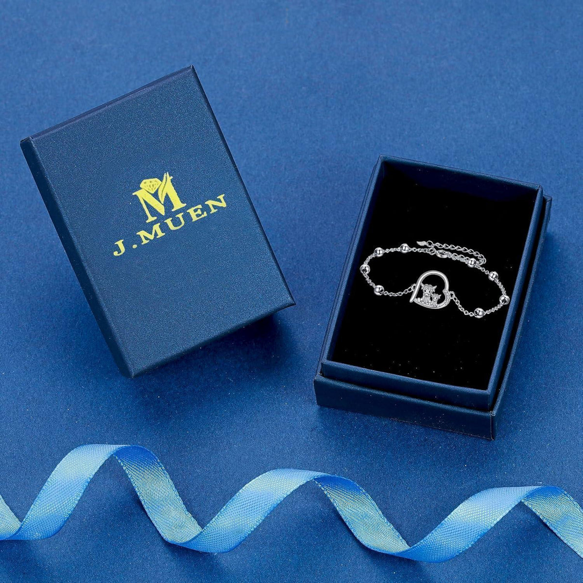 925 Sterling Silber Tier Armband mit Zirkonia - Geschenkbox