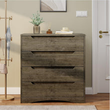 Weißes 4-Schubladen Sideboard | Schlafzimmer Kommode 71x41x82 cm