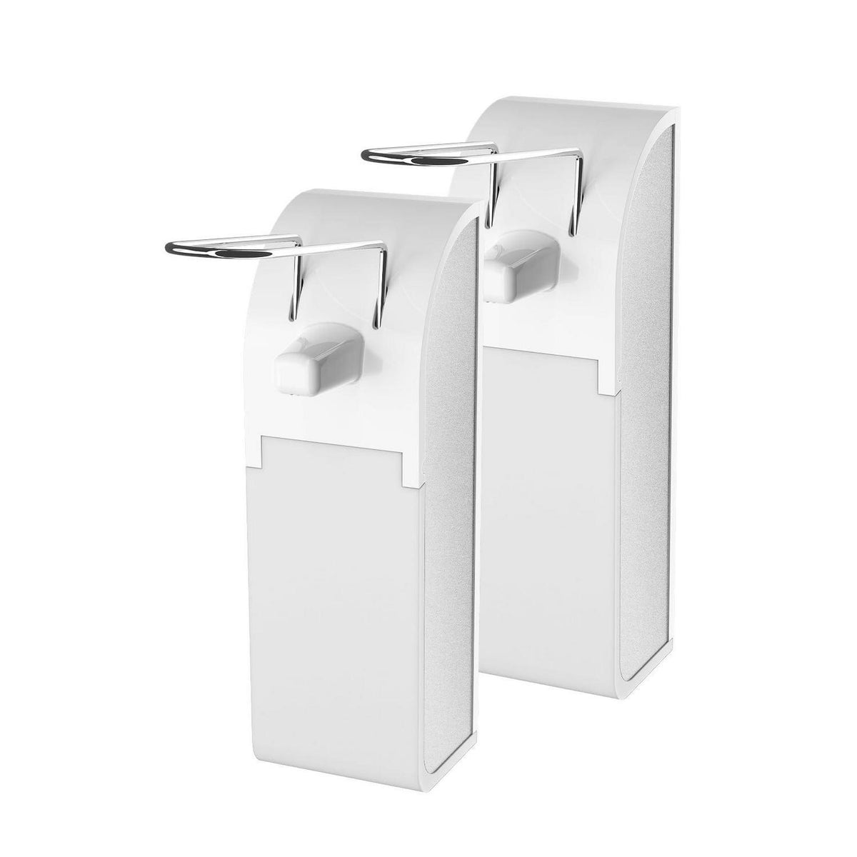 Aluminium Seifenspender Set (2x 1000ml) Wandmontage