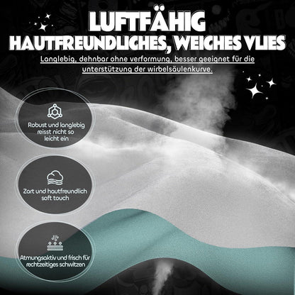 Gaming Stuhl mit Katzenohren und Fußstütze, Blau Weiß