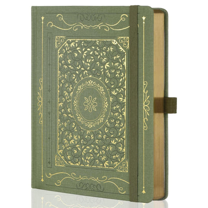 Gepunktetes B5 Tagebuch mit Hardcover und Lesezeichen