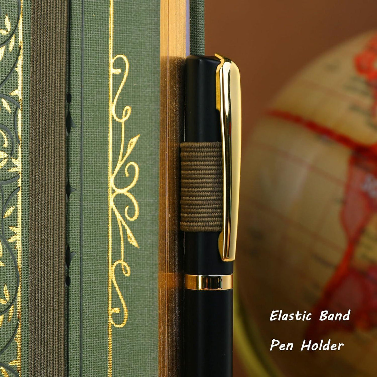 Gepunktetes B5 Tagebuch mit Hardcover und Lesezeichen