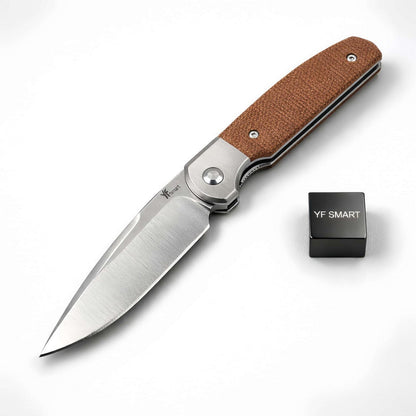 Klappmesser D2 Stahl – Outdoor Messer EDC Bushcraft Survival