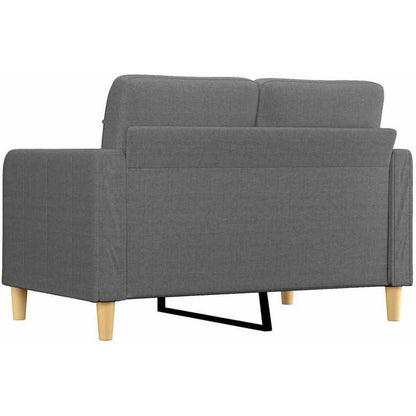 2-Sitzer Sofa Bodensofa mit Bettfunktion & Pillow Back Support
