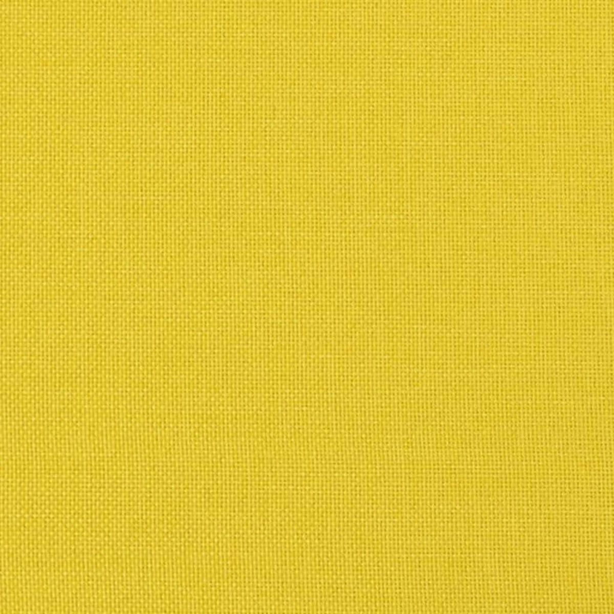 3-Sitzer Sofa mit Hocker, Hellgelb – Schlaffunktion & Modernes Design