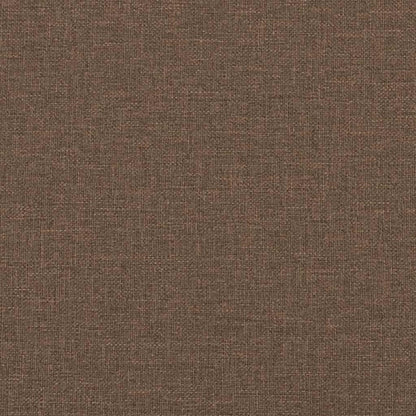 3-Sitzer Bodensofa mit Bettfunktion & Pillow-Support, Braun