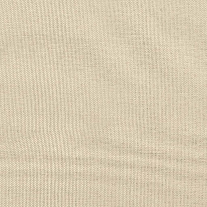 2-Sitzer Sofa mit Bettfunktion, Creme 140cm