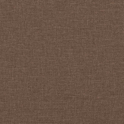 2-Sitzer Sofa Braun – Bequemes Polstersofa mit Kissen