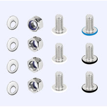 Motorrad Kennzeichen Schrauben Edelstahl Set M6x12mm
