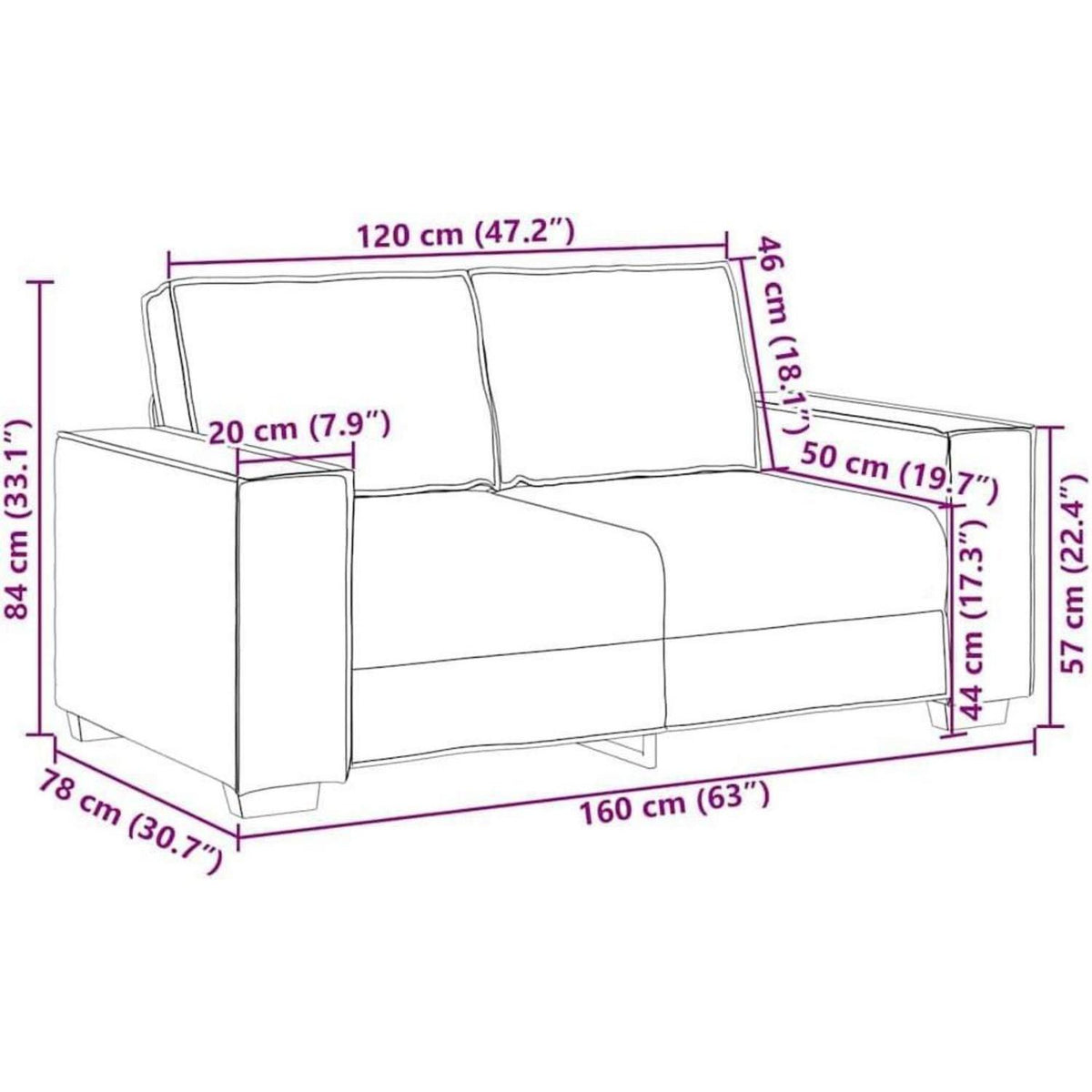 Dunkelgrünes Sofa-Set: 3-Sitzer, 2-Sitzer & Sessel
