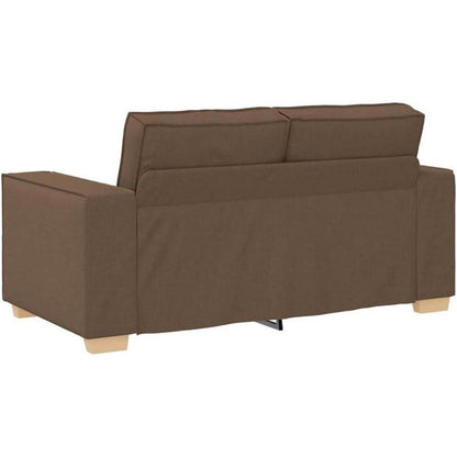 Braunes Stoffsofa 2-Sitzer & 3-Sitzer – Komfort & Stil