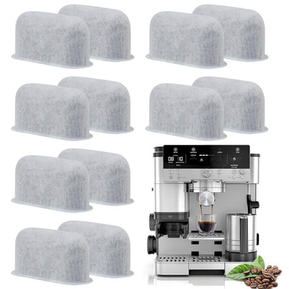 12x Wasserfilter Aktivkohle für Ninja Kaffeevollautomat