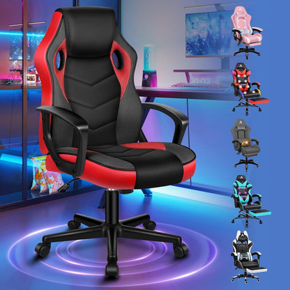 Ergonomischer Gaming-Schreibtischstuhl Rot Mega, 150 kg belastbar
