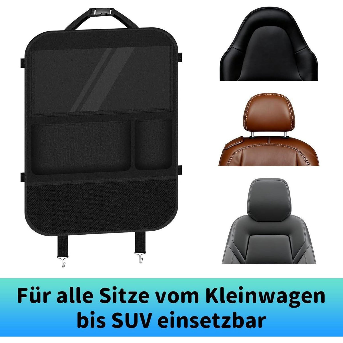 Auto Organizer Rücksitz mit Klapptisch & Tablet-Halterung