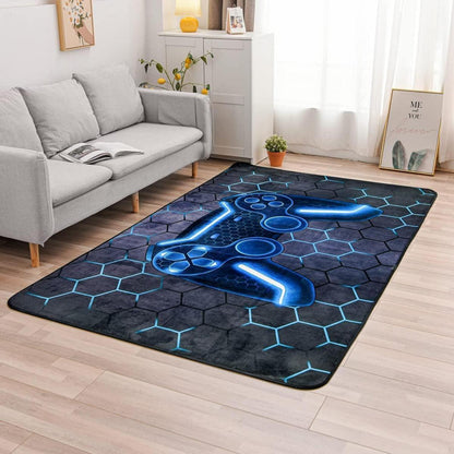 Gaming Teppich 140x200cm – Rutschfest & Waschbar