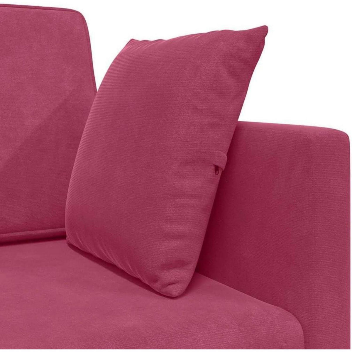 Faltbares Schlafsofa Bodenmatratze Weinrot – Komfortabel & Vielseitig