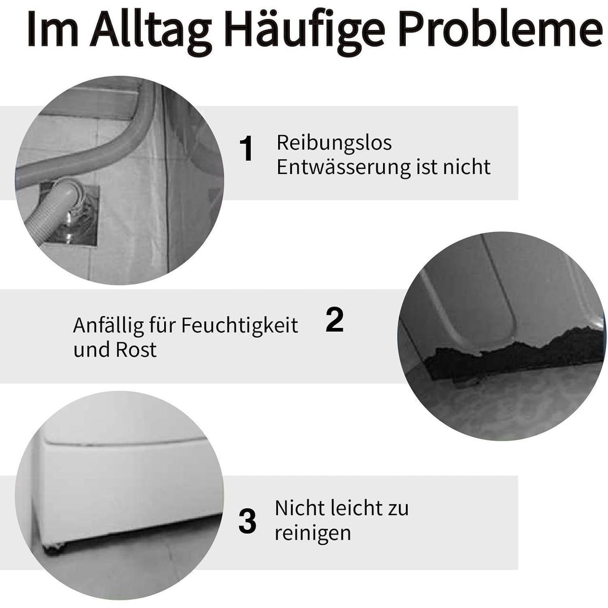 Verstellbarer Kühlschrankunterbau | Höhenverstellbar & Stauraum