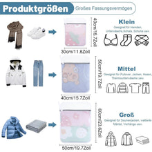 Wäschesäcke Set 3er - Wäschenetz für Waschmaschine SML