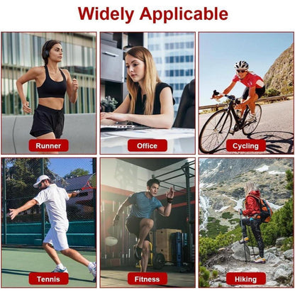 Kompression Wadenbandage für Sport & Alltag, Rot Farbverlauf