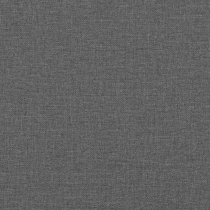 Modernes Cord Polstersofa Dunkelgrau 250cm