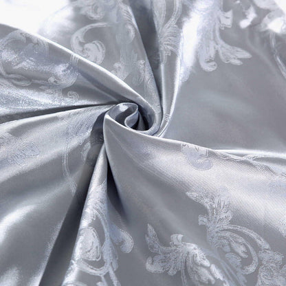 Satin Bettwäsche Set 135x200 cm - 4tlg. mit Stickerei