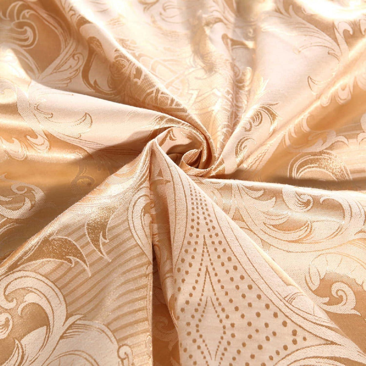 Satin Bettwäsche Set 135x200 cm | 4-teilig, Vintage & Komfort