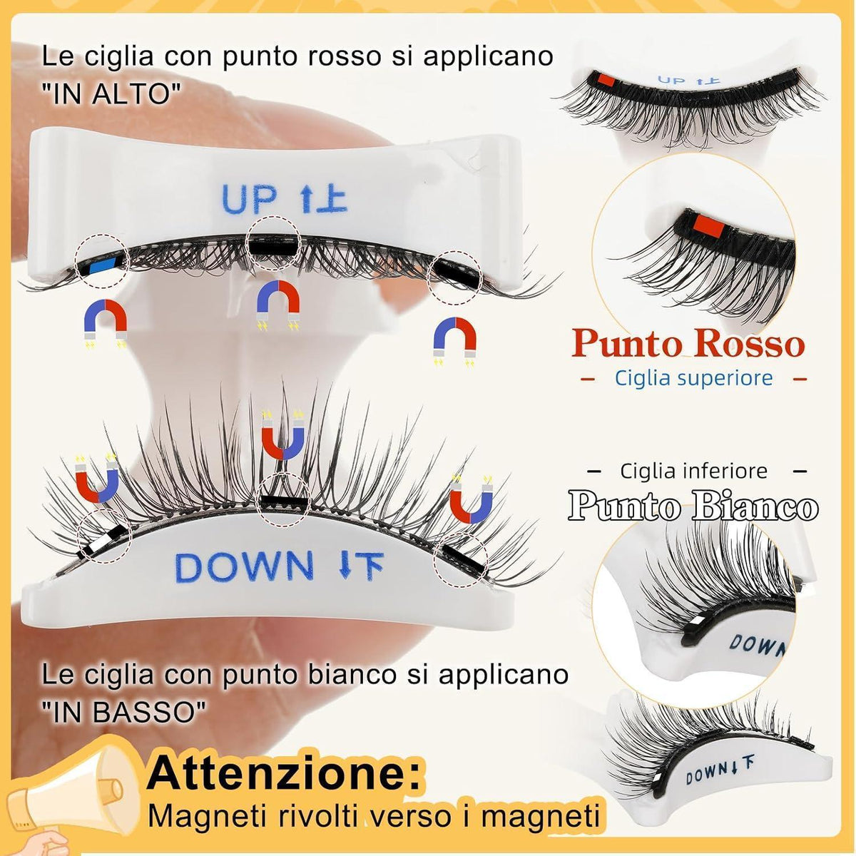 Magnetische Wimpern Set mit Applikator – Natürlicher Look für Anfänger