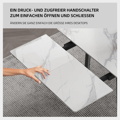 Essgruppe modern, ausziehbar (240cm) mit 8 Stühlen
