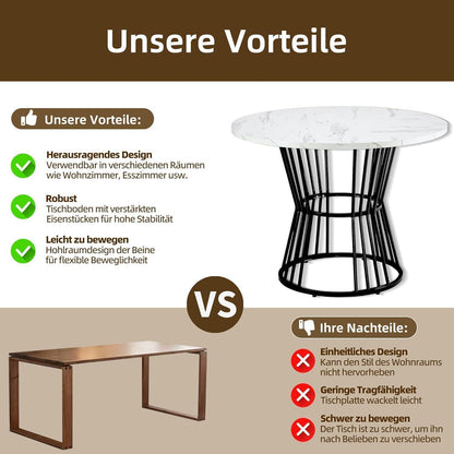 5-teiliges Esstisch Set Schwarz – Modernes Esszimmer für Küche & Wohnzimmer