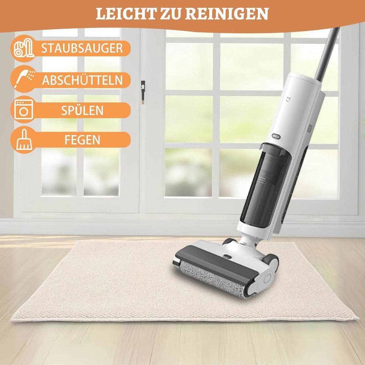 Schmutzfangmatte 80x100 cm – Rutschfest & Waschbar