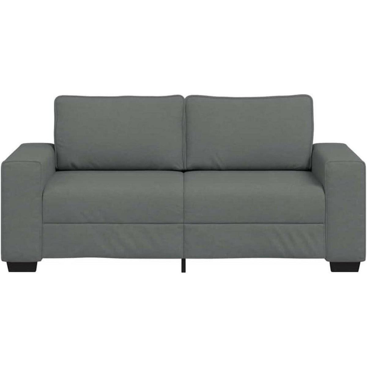 Klappsofa mit Schlaffunktion – Dunkelgrau, 140 cm