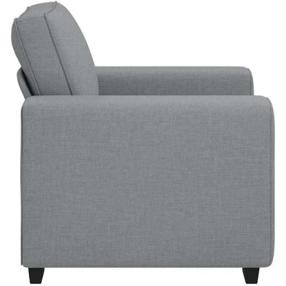 Klappsofa mit Schlaffunktion – Bequemes Sofa in Hellgrau