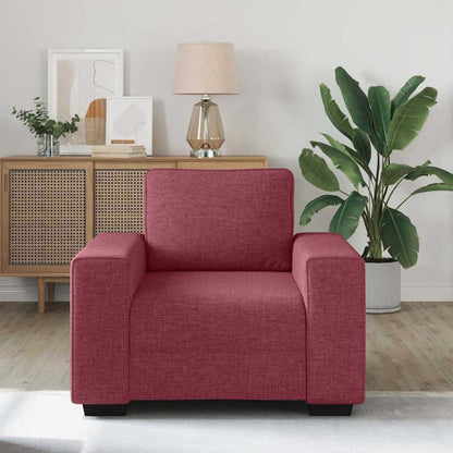 Schlafsofa mit Liegefläche – Weinrot, Bequem & Vielseitig