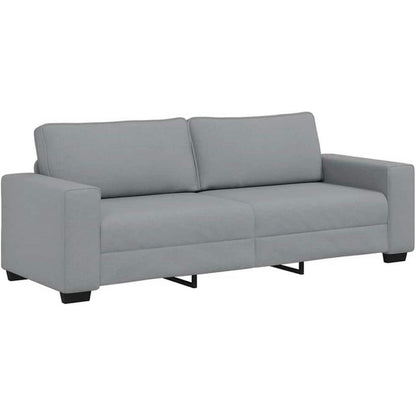 Schlafsessel Bettsofa 3-Sitzer Hellgrau 180 cm