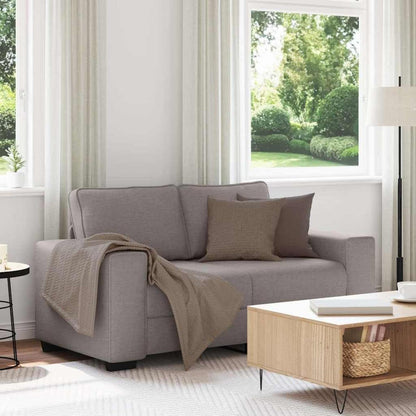 Bequemes 2-Sitzer Sofa im Modern-Stil, Taupe