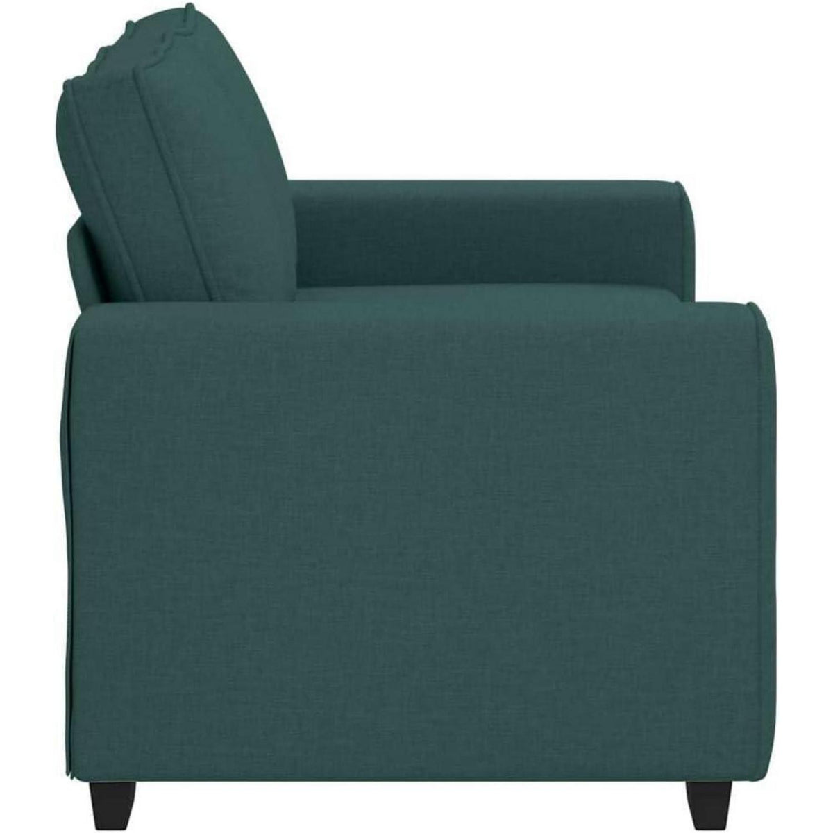 Bequemes 2-Sitzer Sofa Dunkelgrün – Modernes Polstersofa 120cm