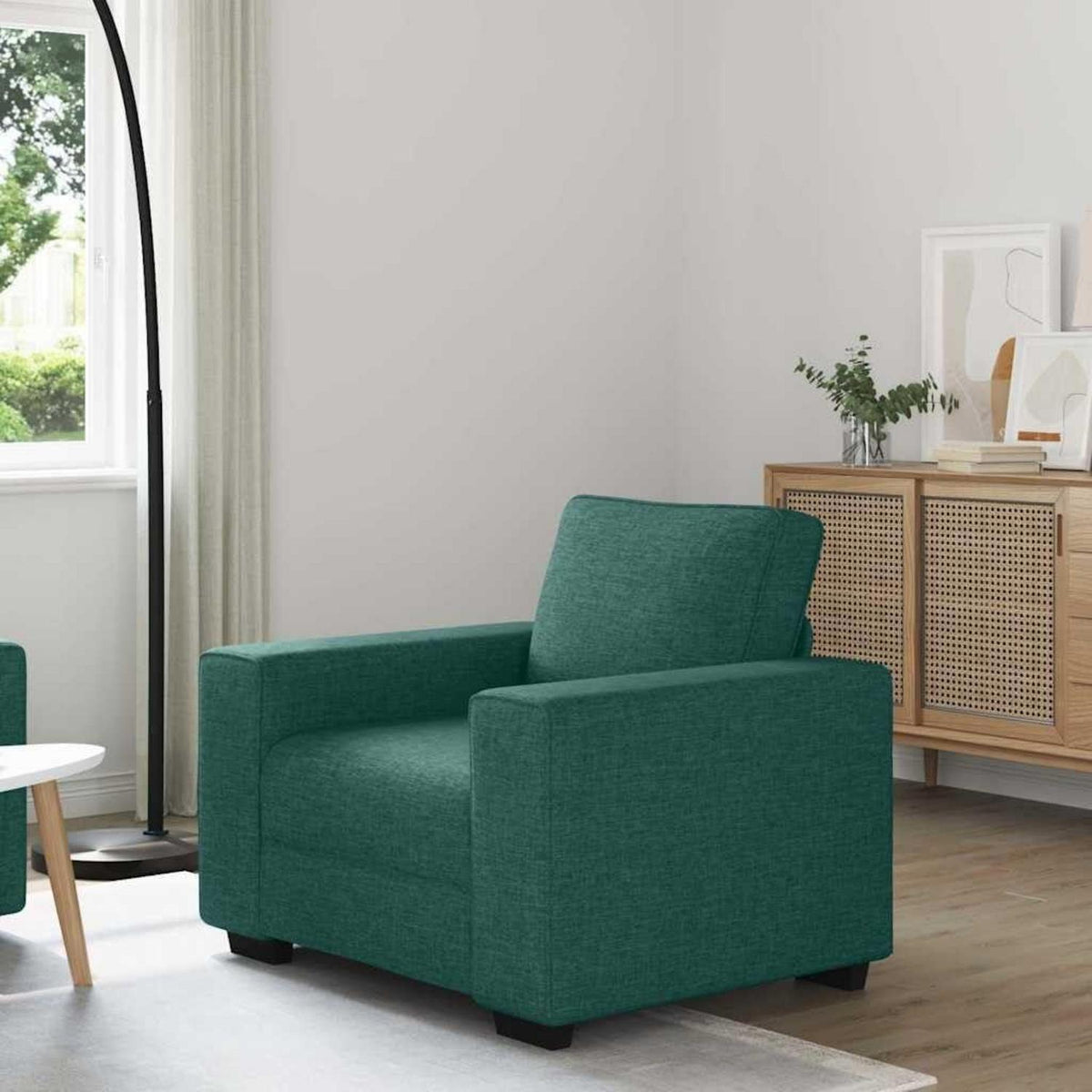 Modernes Sofa Dunkelgrün – Bequeme Couch mit Extra Tiefe